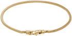 Tom Wood Gold Snake Slim Bracelet