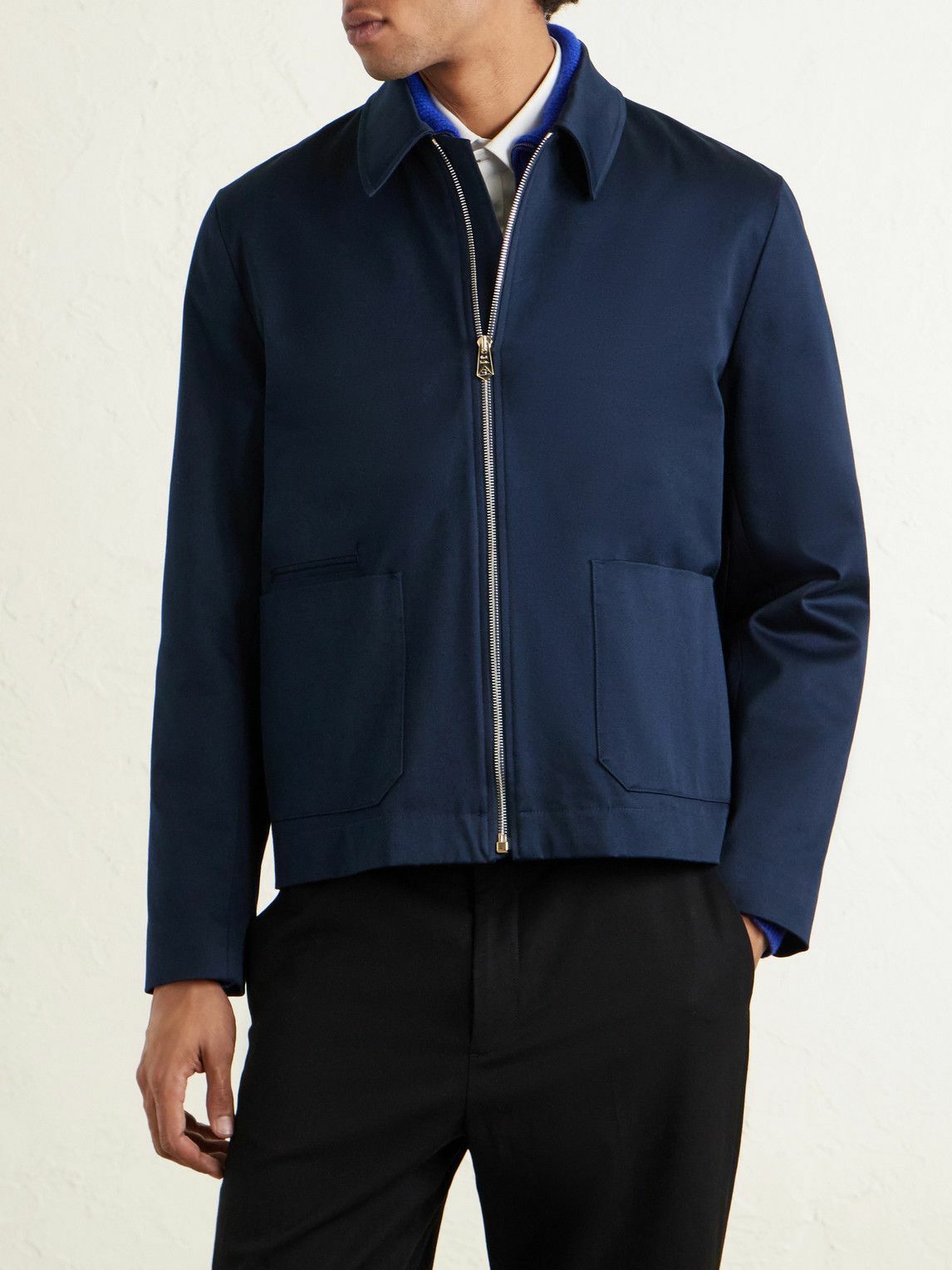 Paul Smith - Cotton-Blend Twill Jacket - Blue