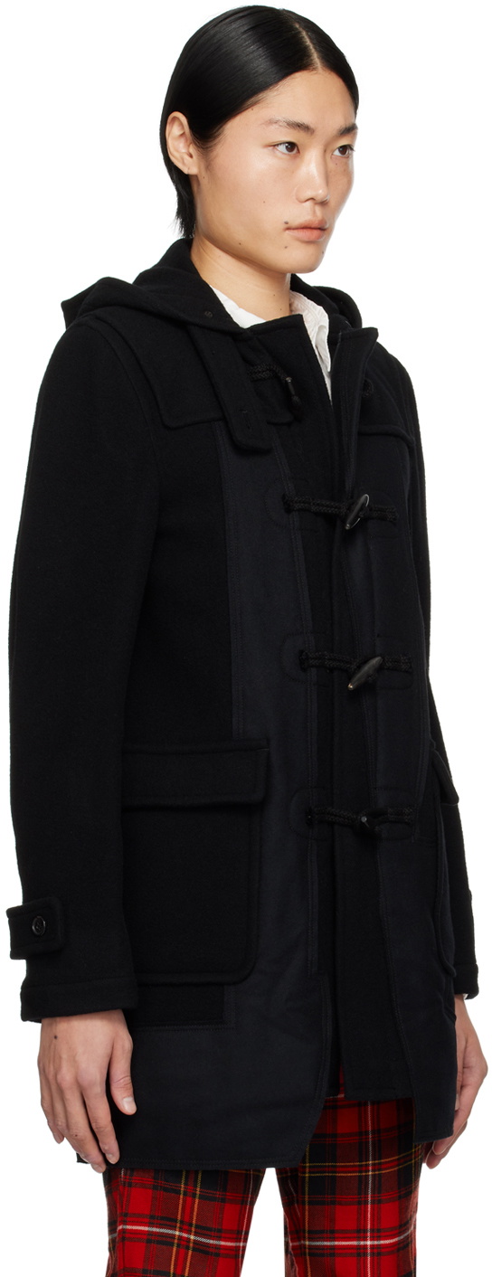 Black Comme des Garçons Black Felted Coat