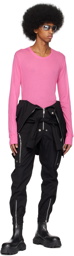 Rick Owens Pink Basic Long Sleeve T-Shirt