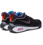 Nike - ACG Dog Mountain Suede and Mesh Sneakers - Men - Black