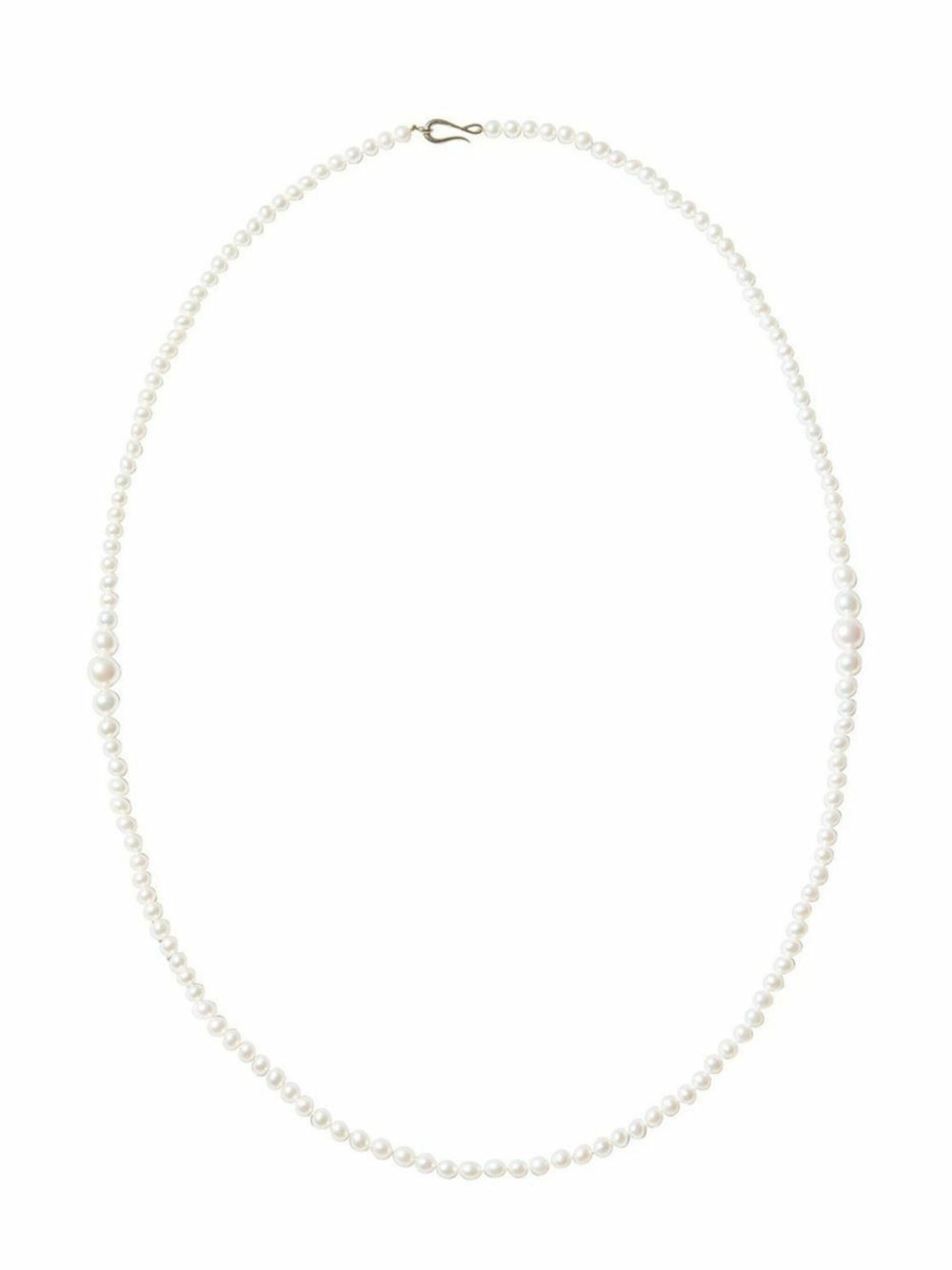 Mizuki 14K Yellow Gold Freshwater Pearl Necklace