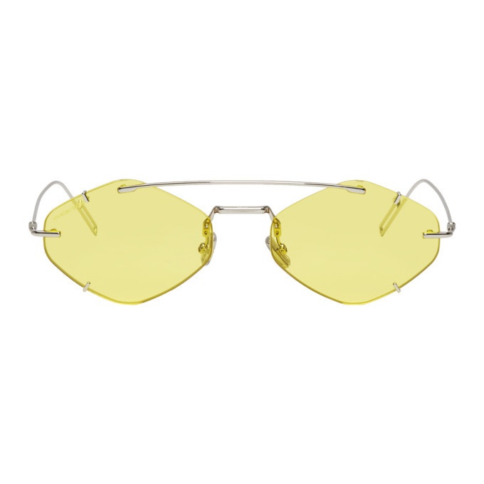 Photo: Dior Homme Yellow DiorInclusion Sunglasses