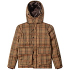 Hikerdelic Men's Conway Smock Jacket in Brown Plaid