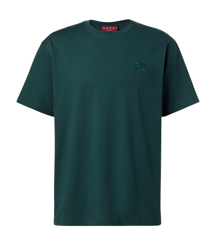 Photo: Gucci Double G cotton jersey T-shirt