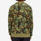MASTERMIND WORLD Men's Camo Crew Sweatshirt in Woodland