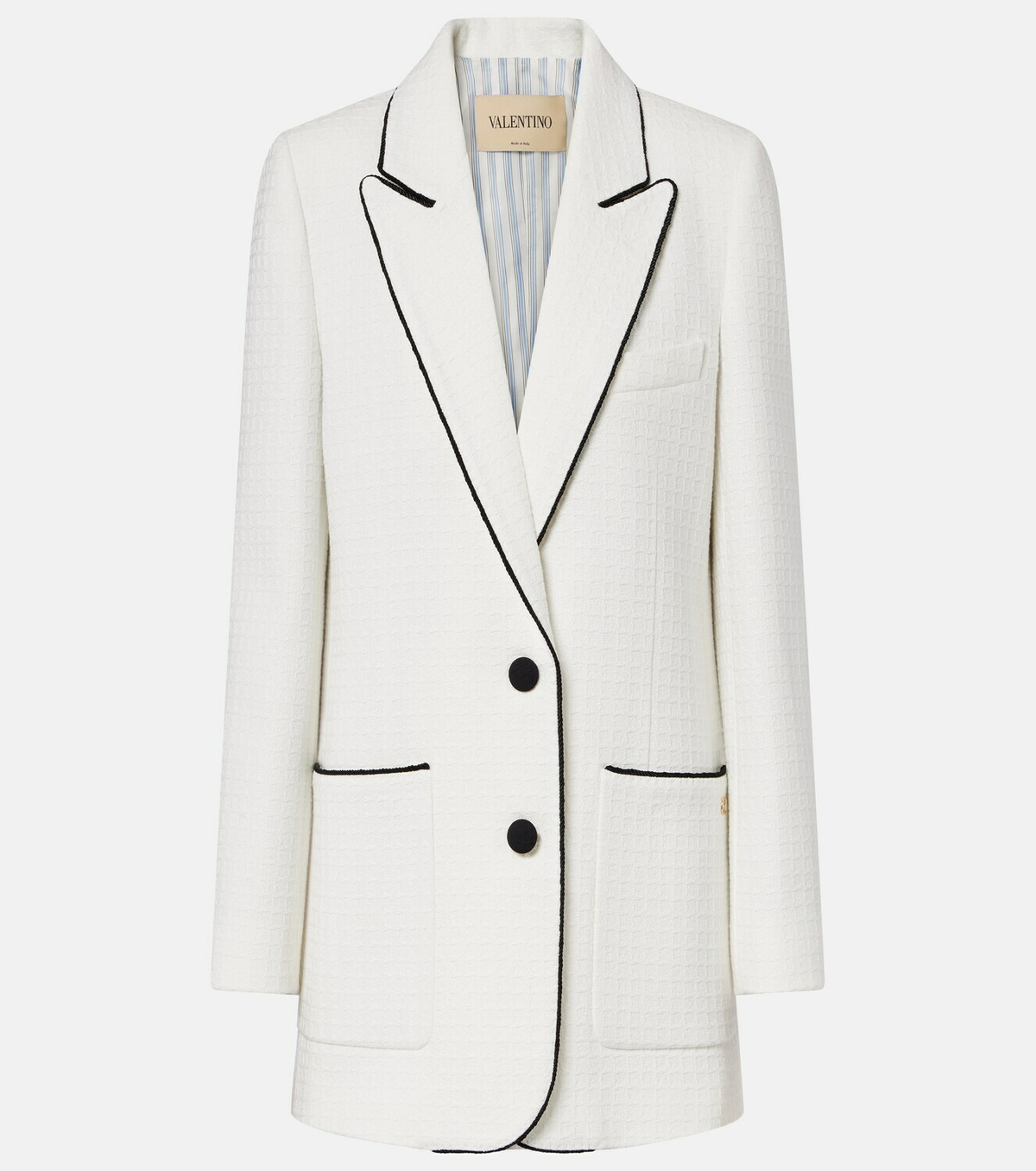 Valentino Cotton tweed jacket