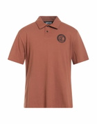 Just Cavalli Mens Polo shirt in Brown
