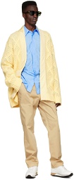 Dunhill Yellow Cashmere Cardigan