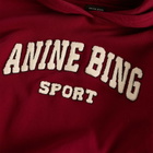 Anine Bing Women's Alec Sport Hoodie in Red