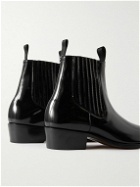 TOM FORD - Bailey Patent-Leather Chelsea Boots - Black