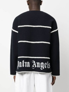 PALM ANGELS - Monogram Wool Sweater