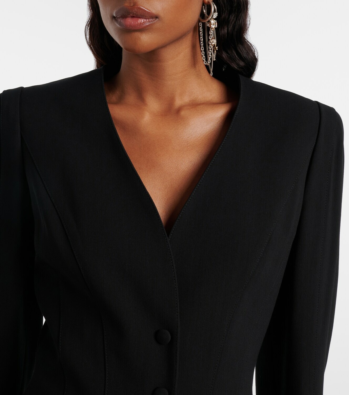 Mugler re/edit single-breasted blazer