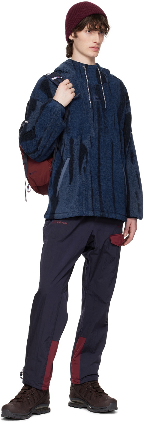 Madhappy Navy Columbia Edition Wind Pants Madhappy