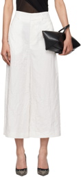 Gauge81 White Bannu Trousers
