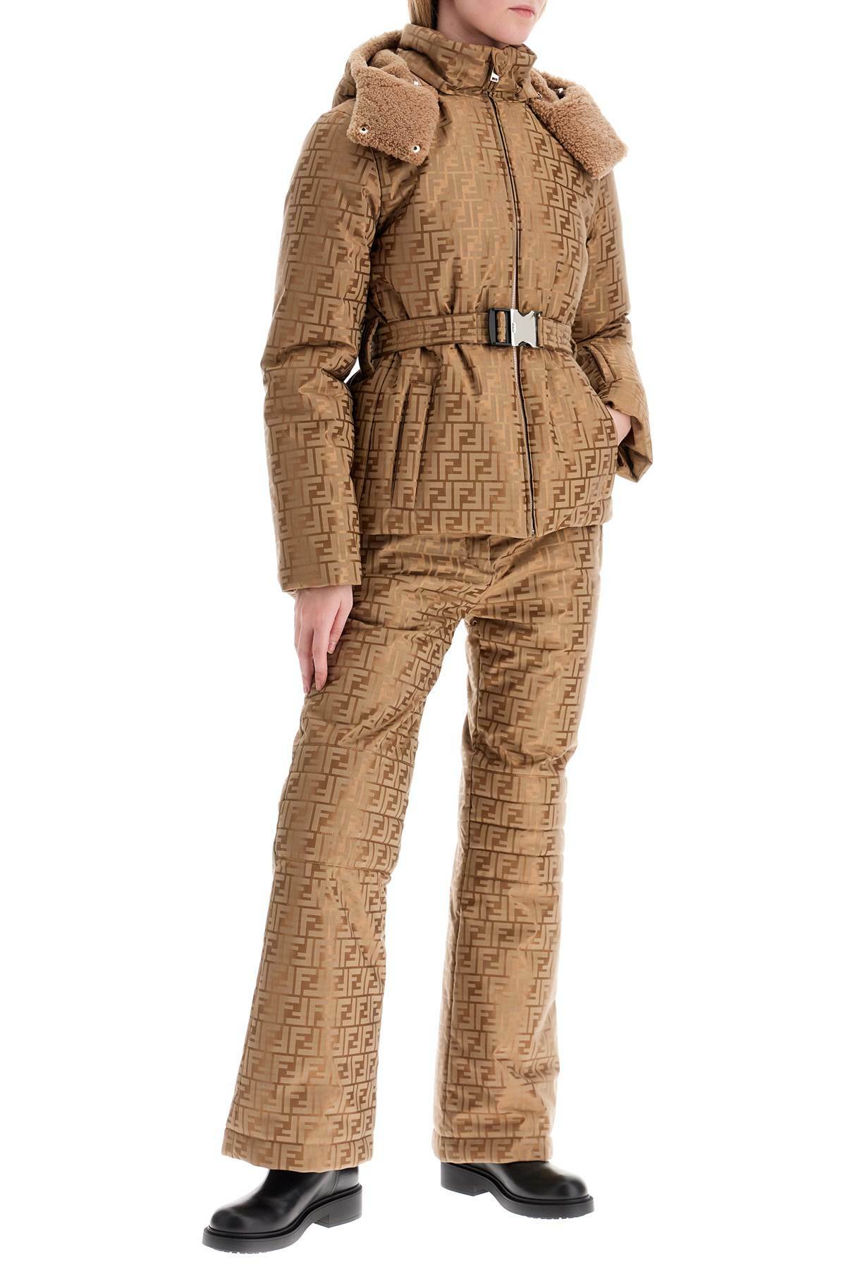FENDI ski down jacket ff Beige Fendi