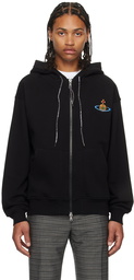 Vivienne Westwood Black Rugged Hoodie