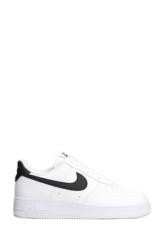Photo: Nike Air Force 1 07 Sneakers In White Leather
