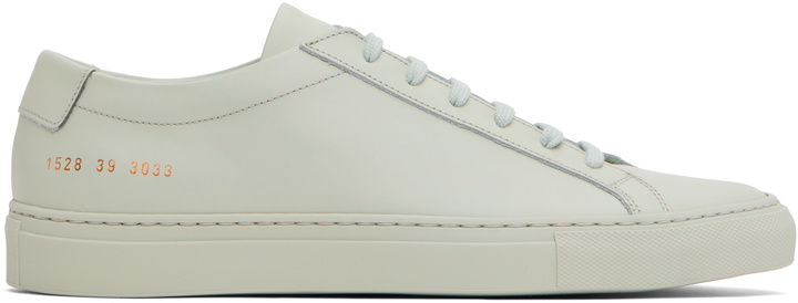 Photo: Common Projects Green Original Achilles Low Sneakers