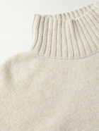 The Elder Statesman - Cashmere Rollneck Sweater - Neutrals