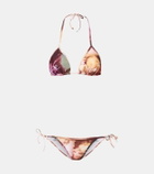 Vivienne Westwood The Kiss printed bikni
