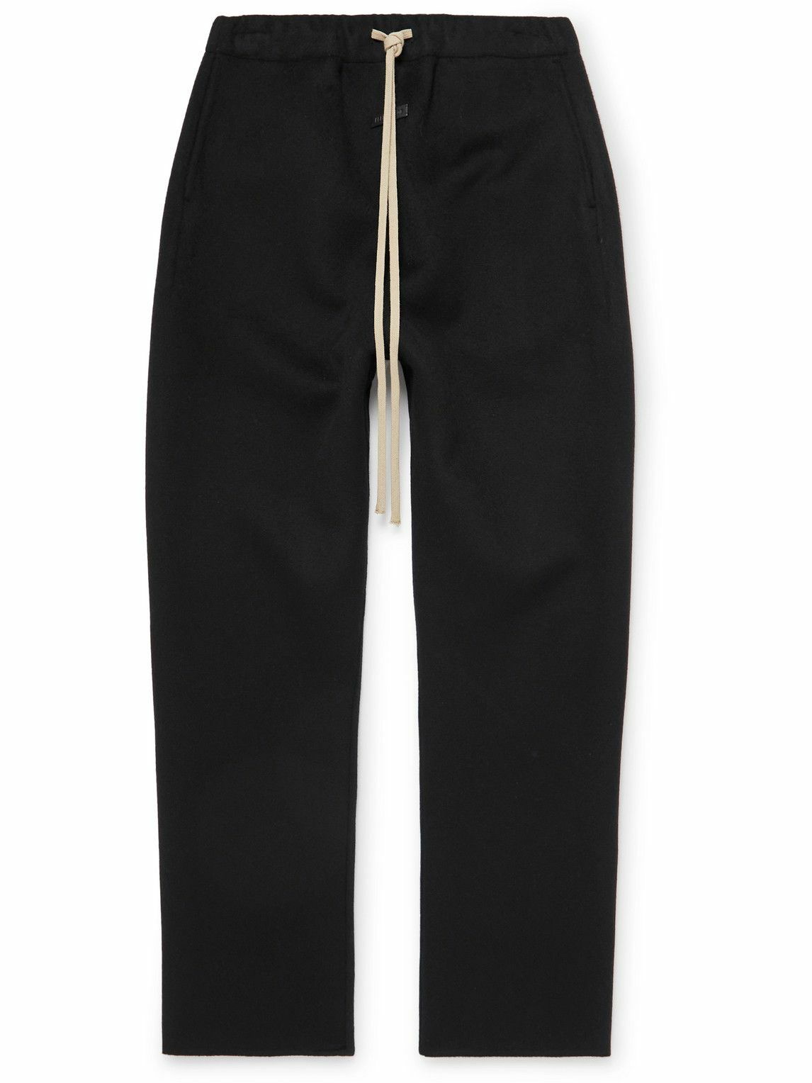 Fear of God - Eternal Tapered Wool and Cashmere-Blend Sweatpants - Black  Fear Of God