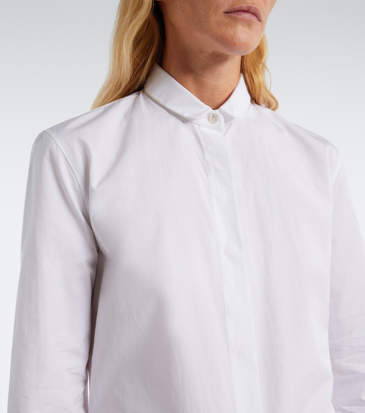 The Row Lapina cotton poplin shirt