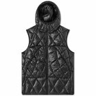 ROA Men's Light Down Vest in Black