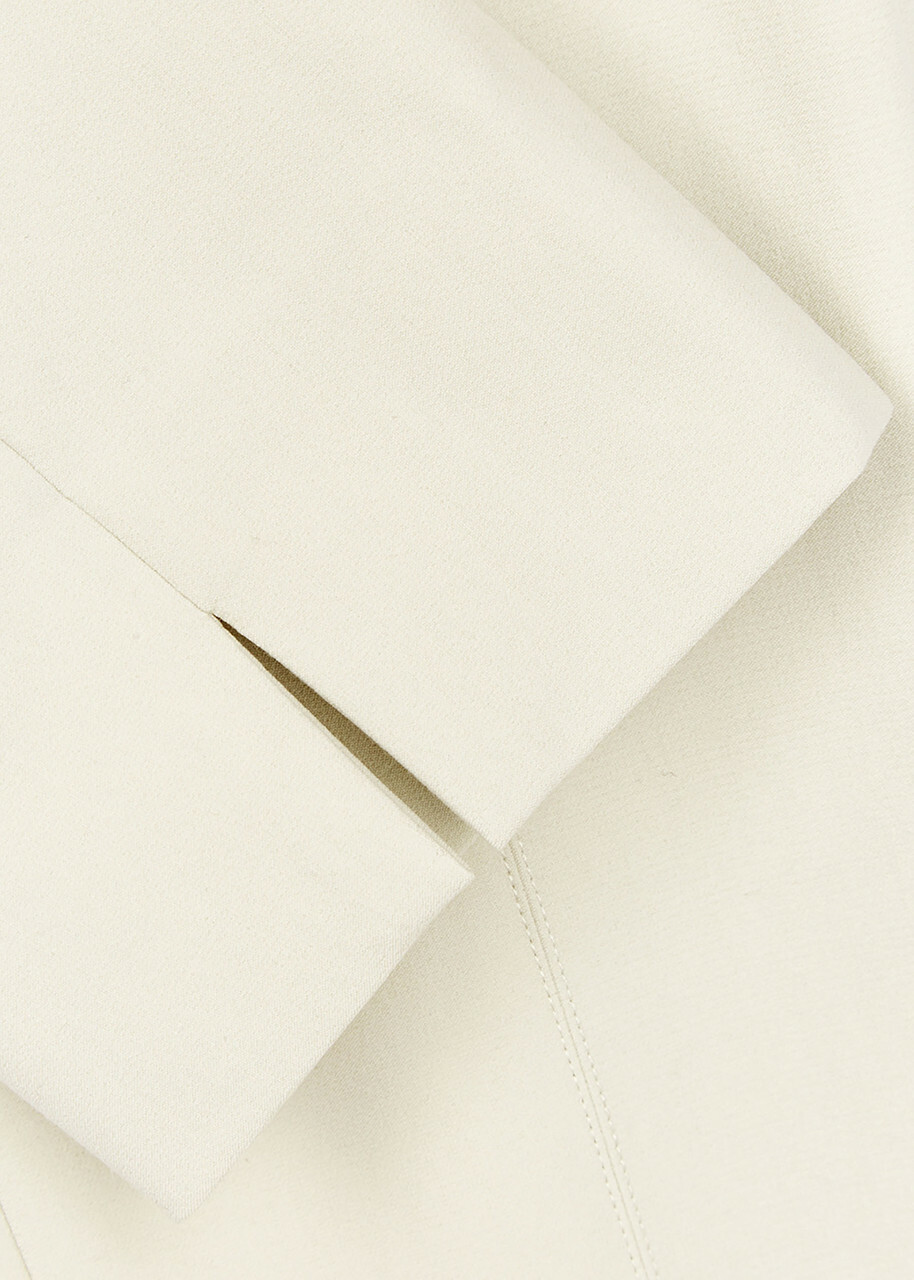 Vince Slim-leg Stretch-jersey Trousers Off White