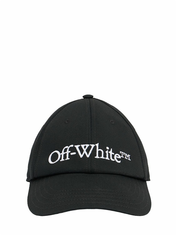 Photo: OFF-WHITE Bksh Cotton Baseball Cap