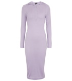 Tom Ford Cashmere and silk hoodie midi dress