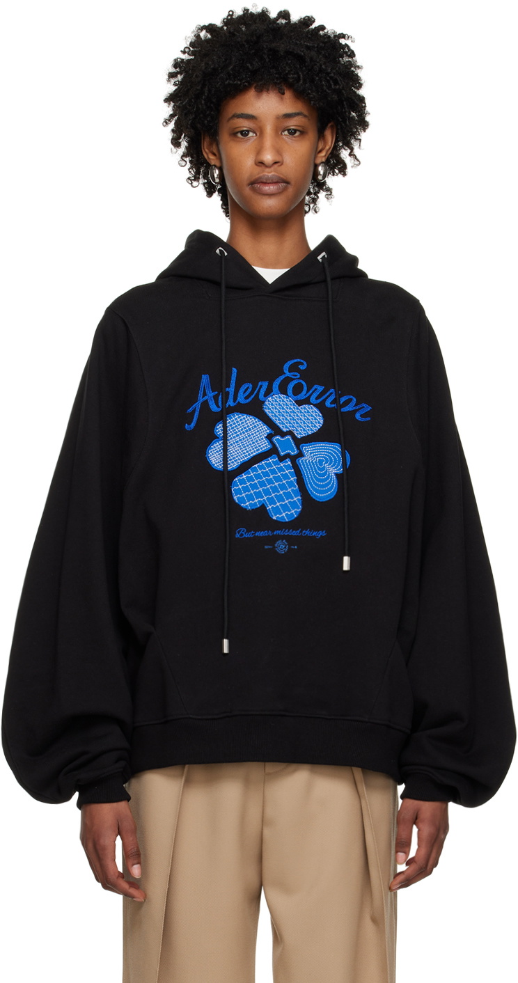 ADER error Black Tever Hoodie ADER error