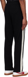 Palm Angels Black Classic Logo Knit Track Pants