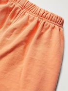 Gallery Dept. - Wide-Leg Printed Cotton-Jersey Shorts - Orange