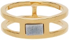 Giorgio Armani Gold Man Marble Ring
