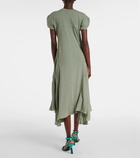 Loewe Paula's Ibiza cotton-blend midi dress