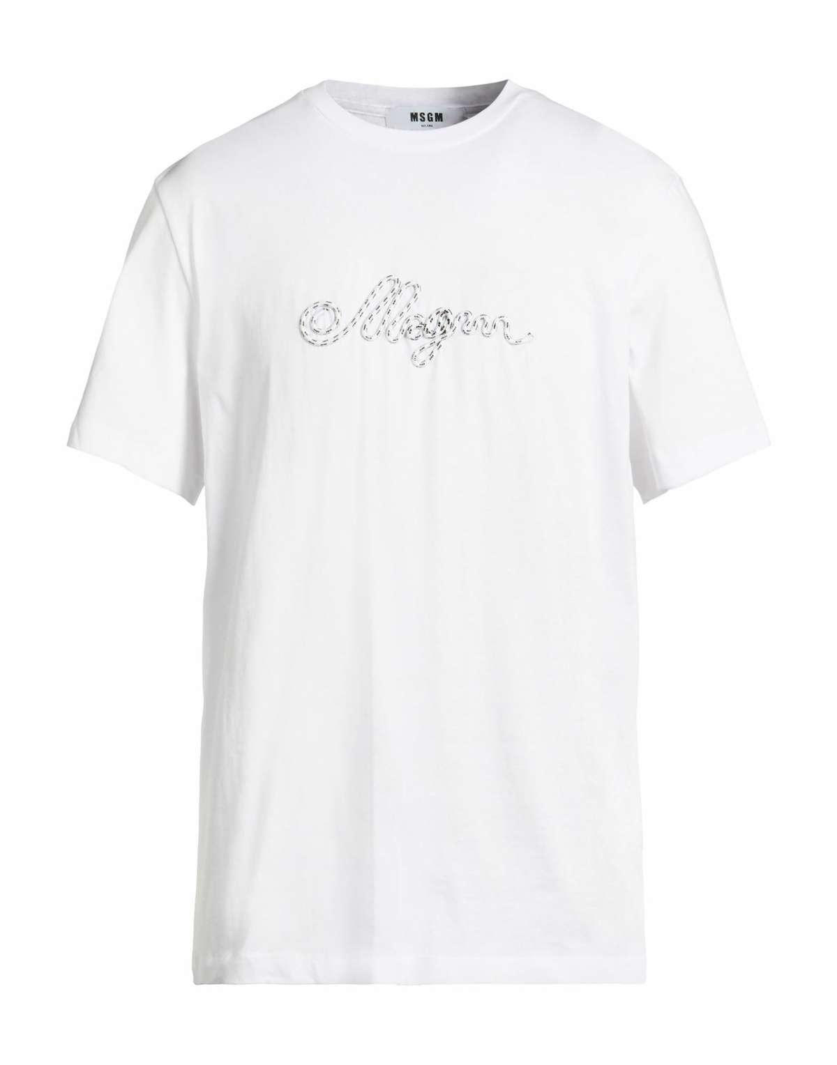 Msgm Mens T-shirt in White