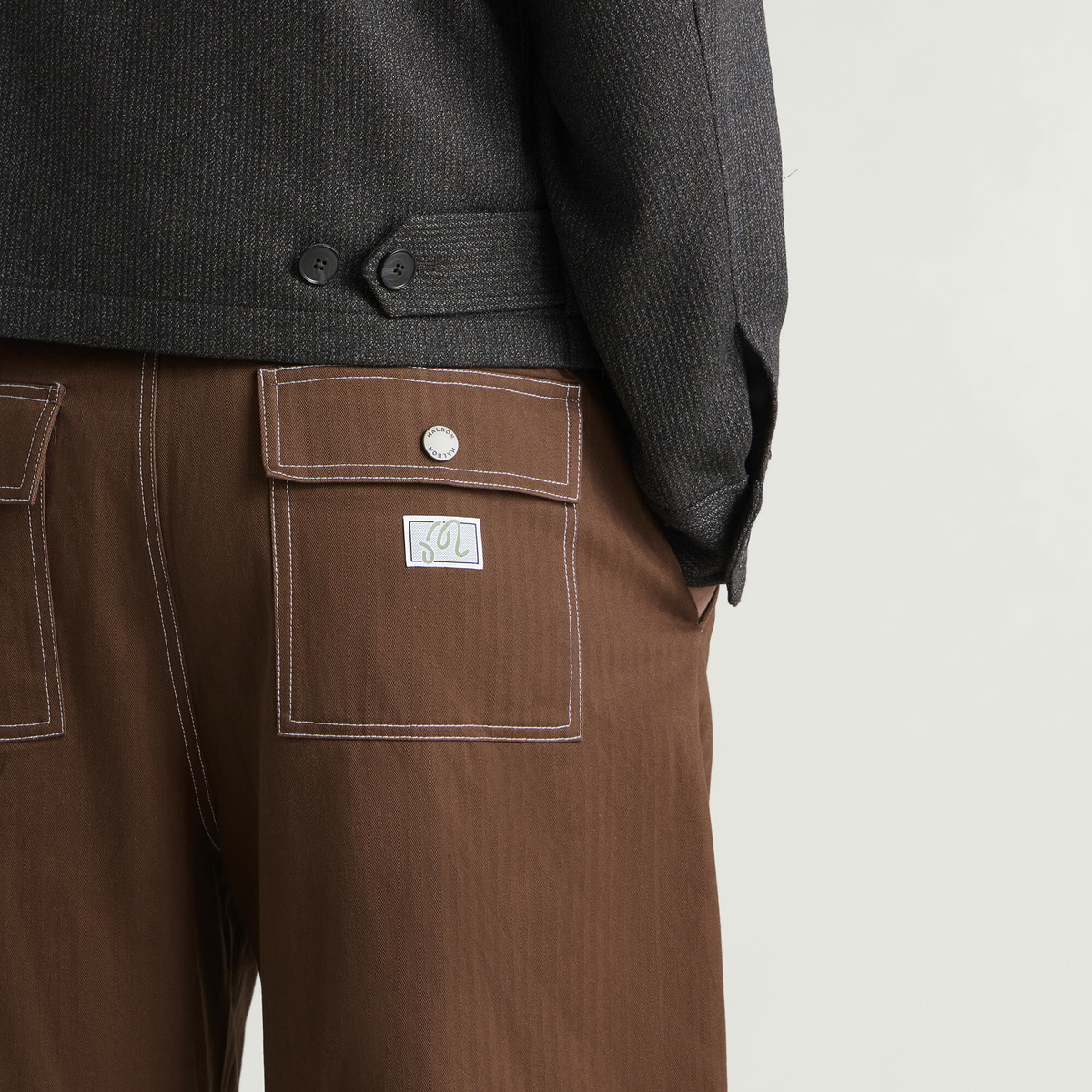 Malbon Men's Station Pant in Carafe