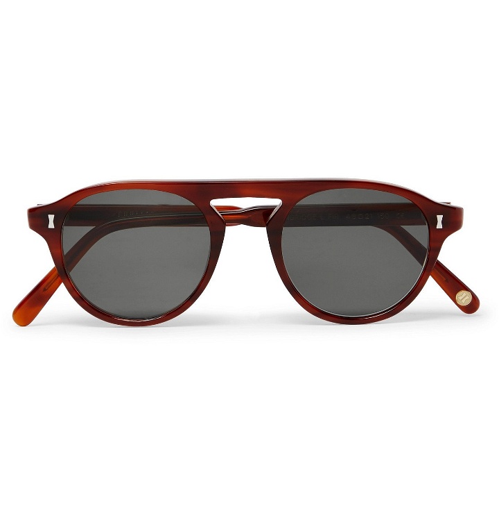 Photo: Cubitts - Tonbridge Aviator-Style Acetate Sunglasses - Brown