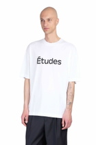 Études T-shirt In White Cotton