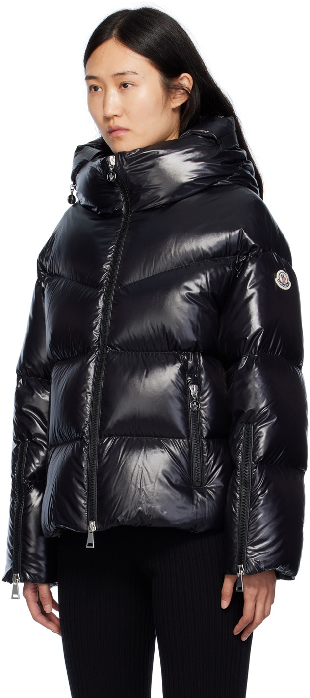 Moncler Black Huppe Down Jacket Moncler