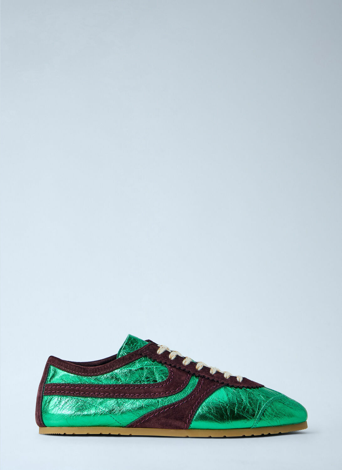 Dries Van Noten Metallic Panel Sneakers