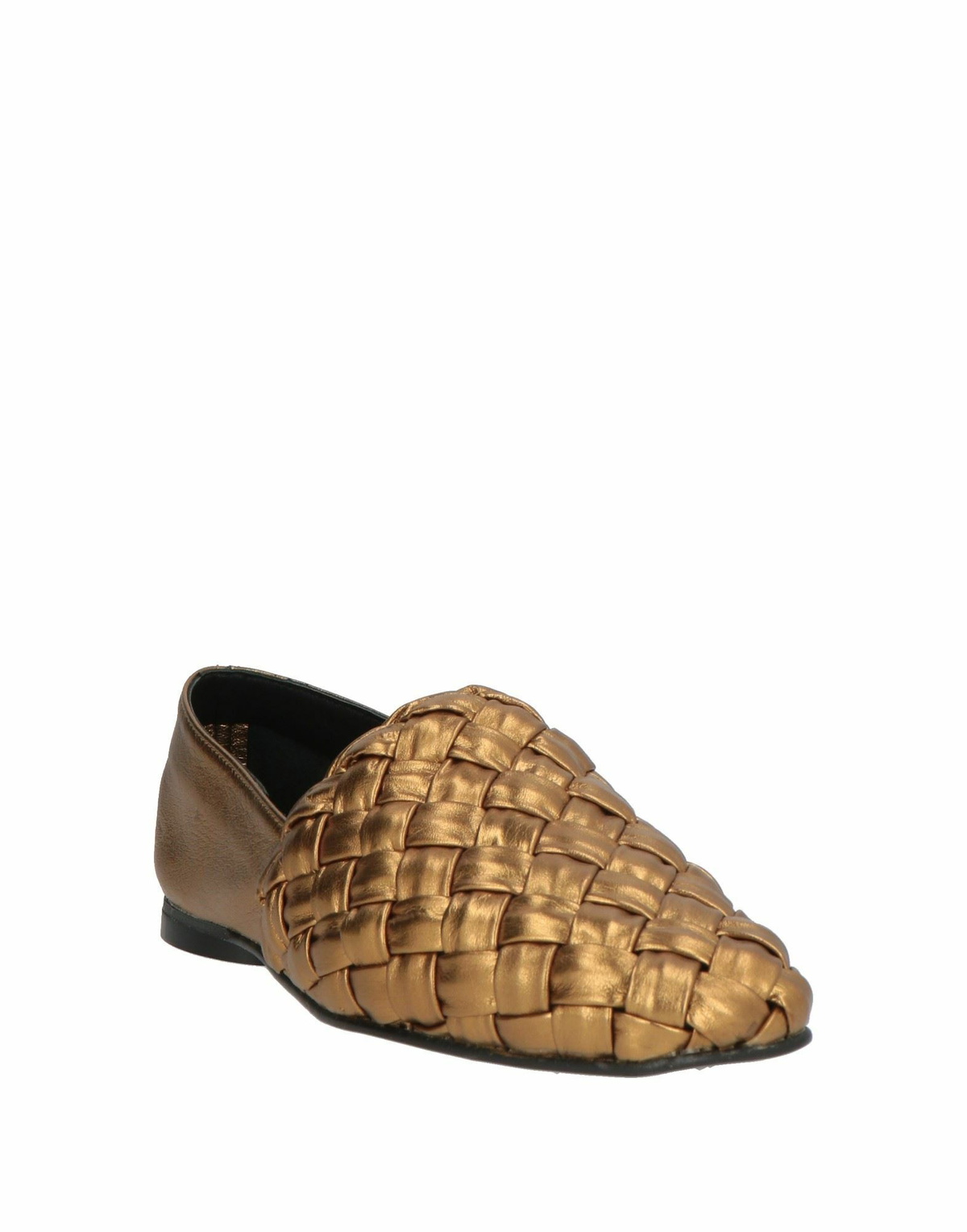Castañer Womens Loafers in Gold