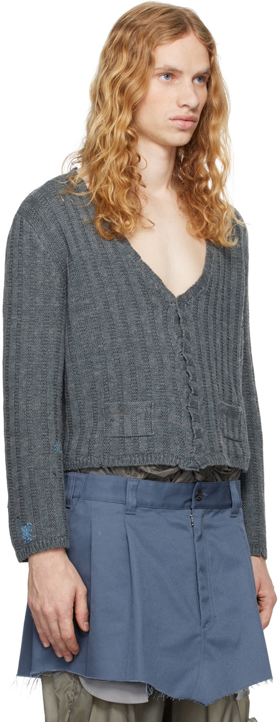 トップス Maison Margiela 15SS Panelled Cardigan-M 17751172_37290578_600.jpg
