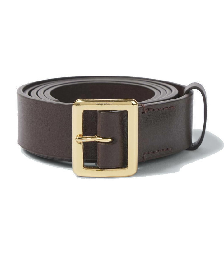 Photo: Auralee Leather belt
