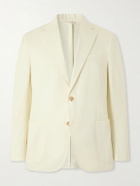 De Petrillo - Cotton-Twill Suit Jacket - Neutrals