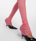 Blumarine Semi-sheer leggings