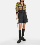 Ganni - Leather knee-high boots