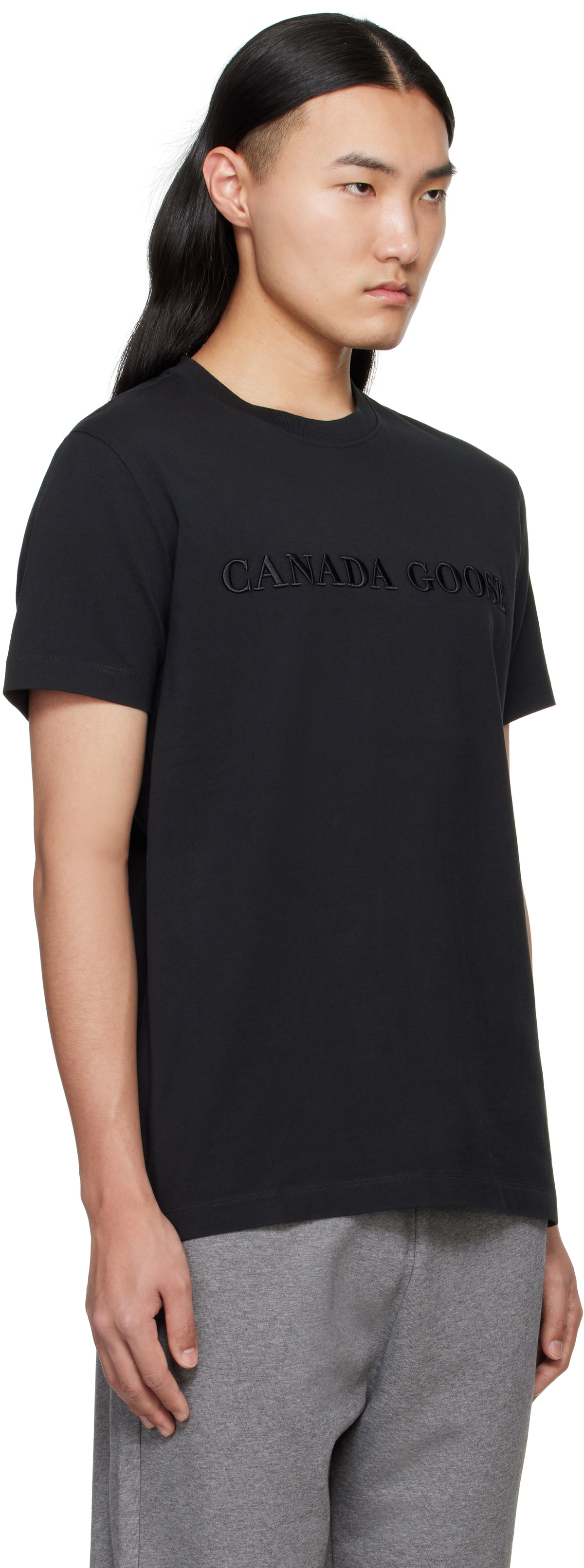 Canada Goose Black Emersen Crewneck T-shirt