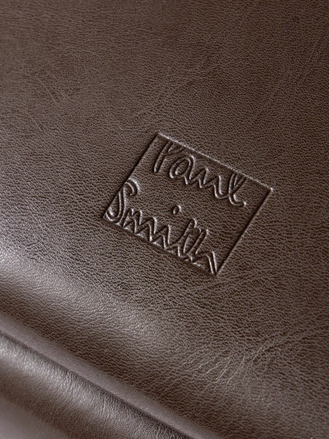 Paul Smith - Logo-Embossed Leather Briefcase